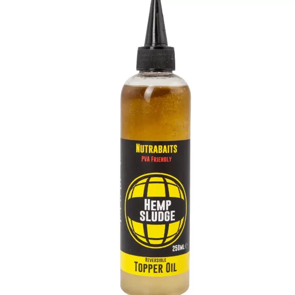 Nutrabaits Hemp Sludge Topper Oil 250ml- Bait & Additives