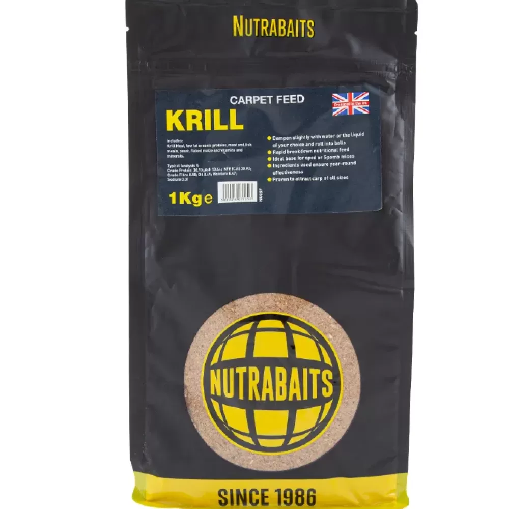 Nutrabaits Krill Carpet Feed 1kg- Bait & Additives