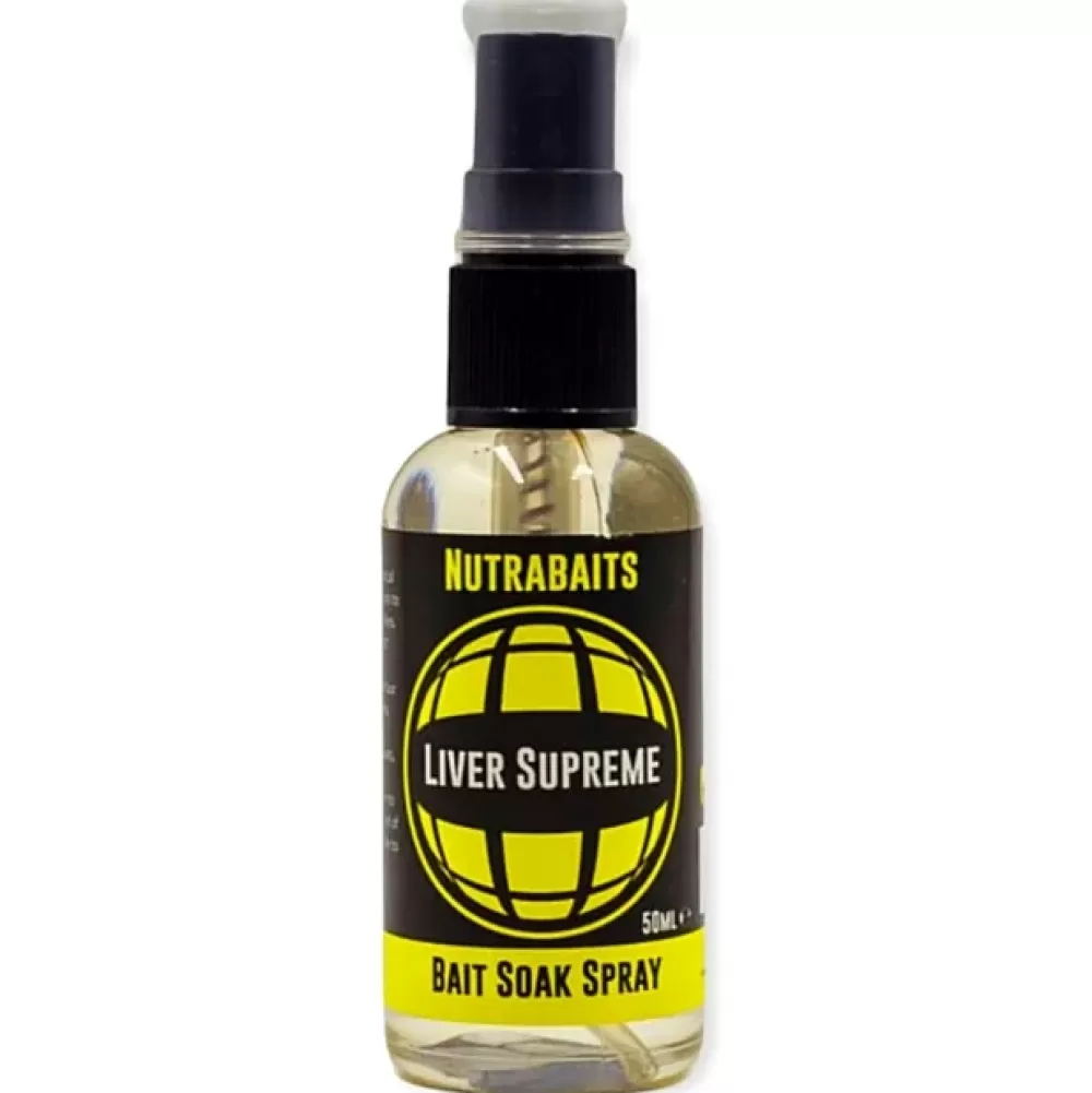 Nutrabaits Liver Supreme Fishing Bait Soak Spray 50ml- Bait & Additives
