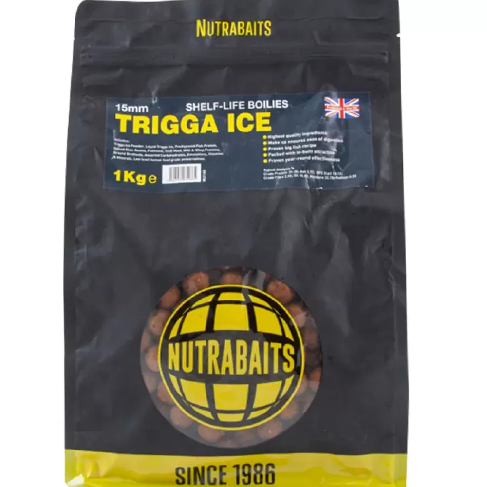 Nutrabaits Trigga Ice Shelf Life Boilies- Bait & Additives