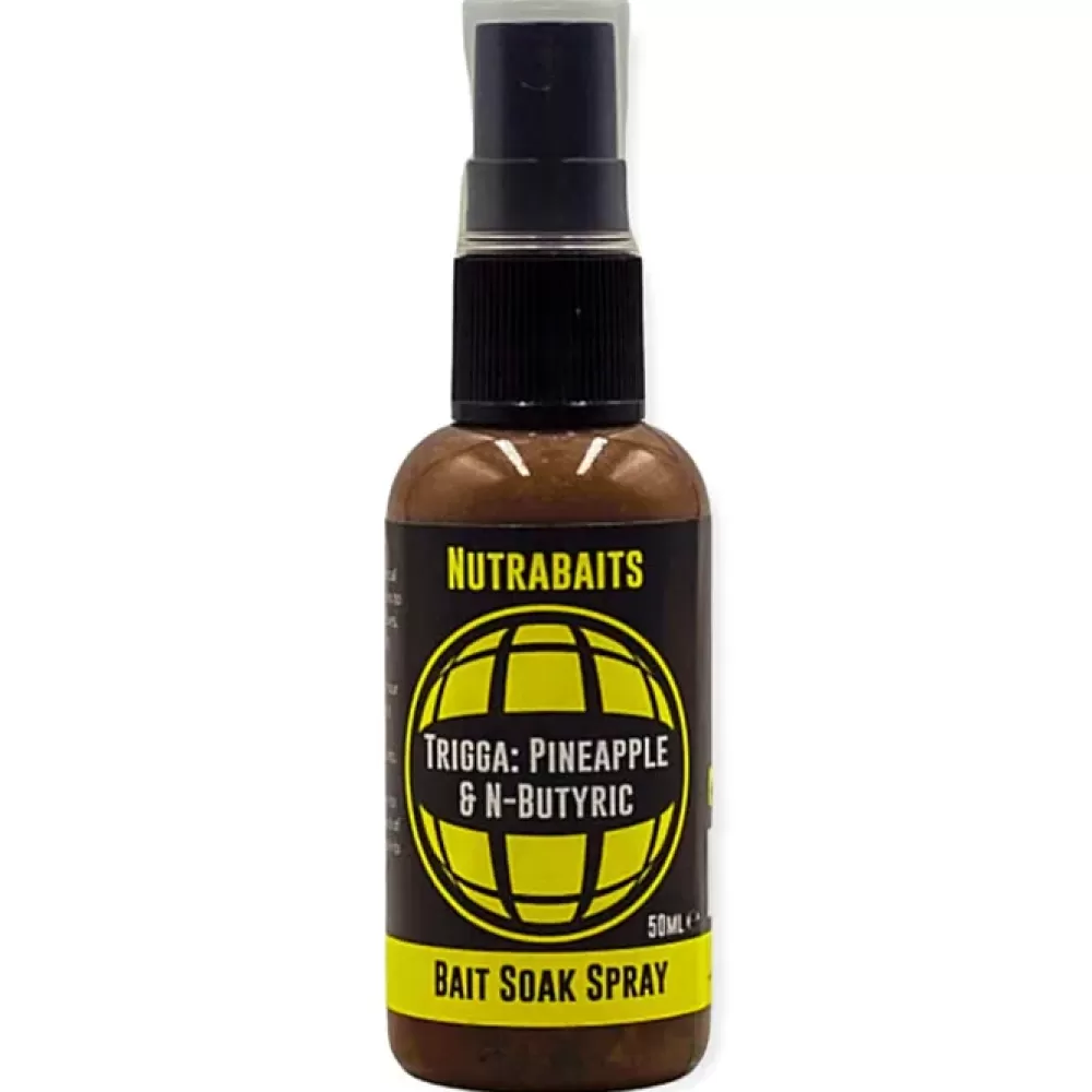 Nutrabaits Trigga Pineapple & N-Butyric High Attract Fishing Spray 50ml- Bait & Additives