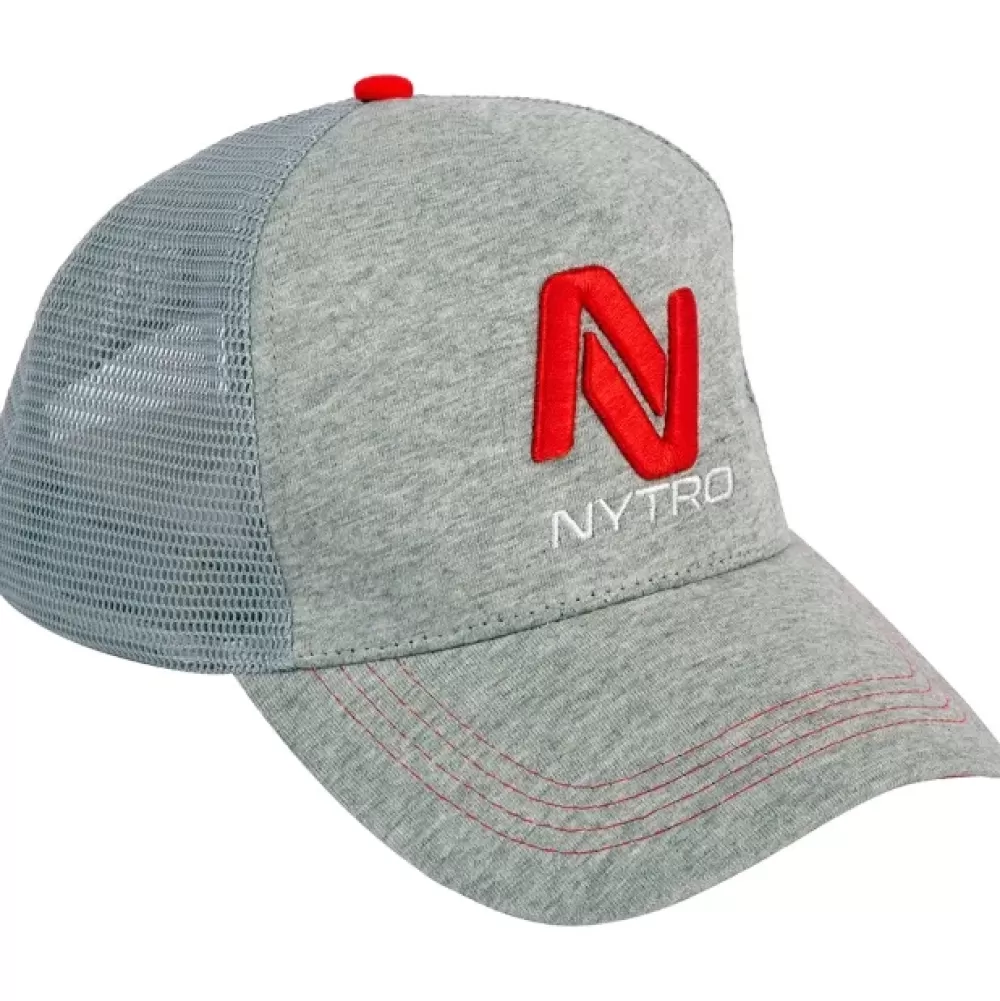 Nytro Light Marl Grey Trucker Cap