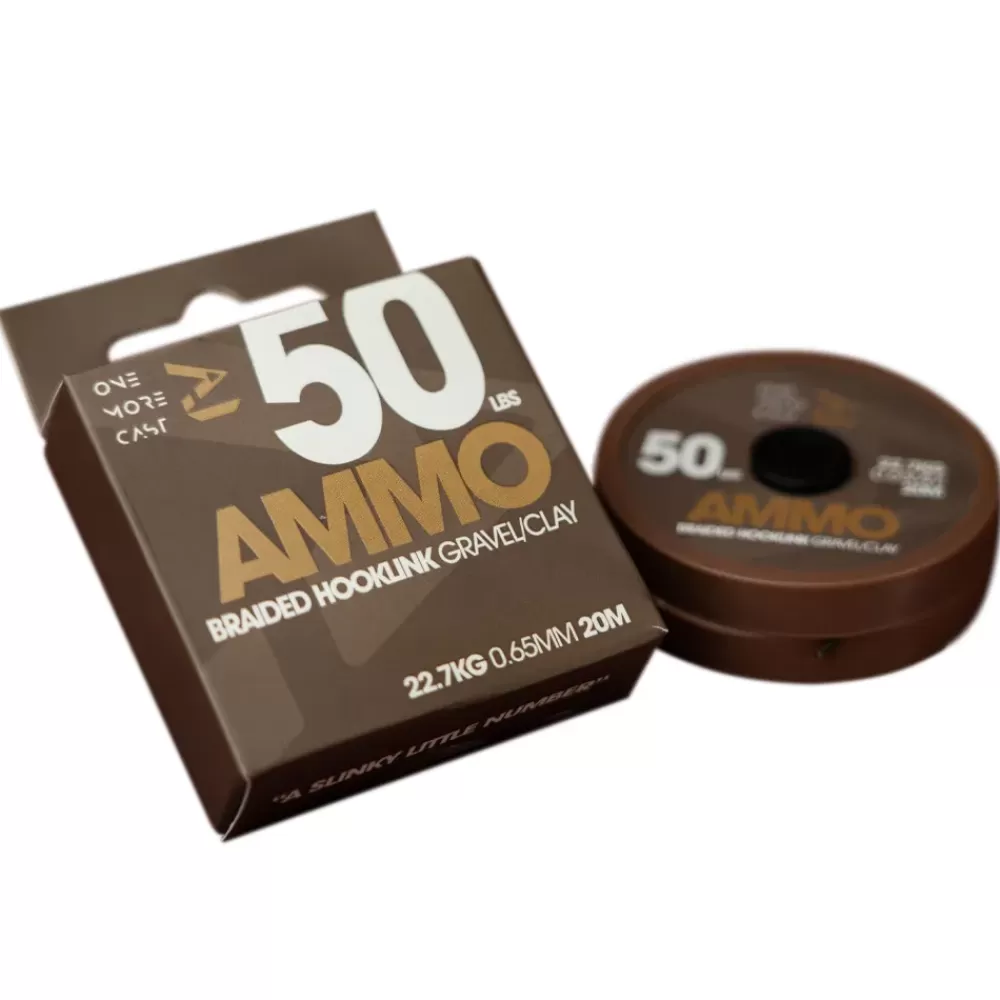 One More Cast OMC AMMO Braided Hooklink 20m- Terminal Tackle