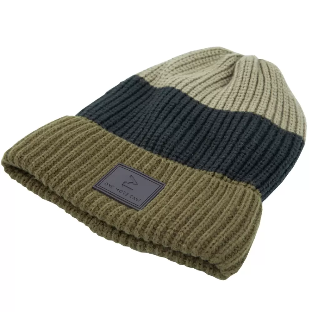 One More Cast OMC Big Head Deep Green Fishing Beanie- New Arrivals | Clothing