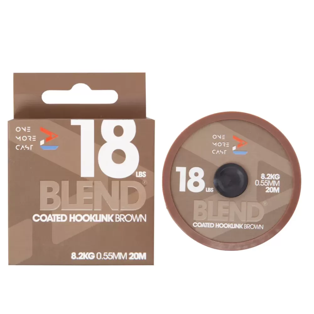 One More Cast OMC Blend Coated Hooklink Brown 20m- New Arrivals | Line