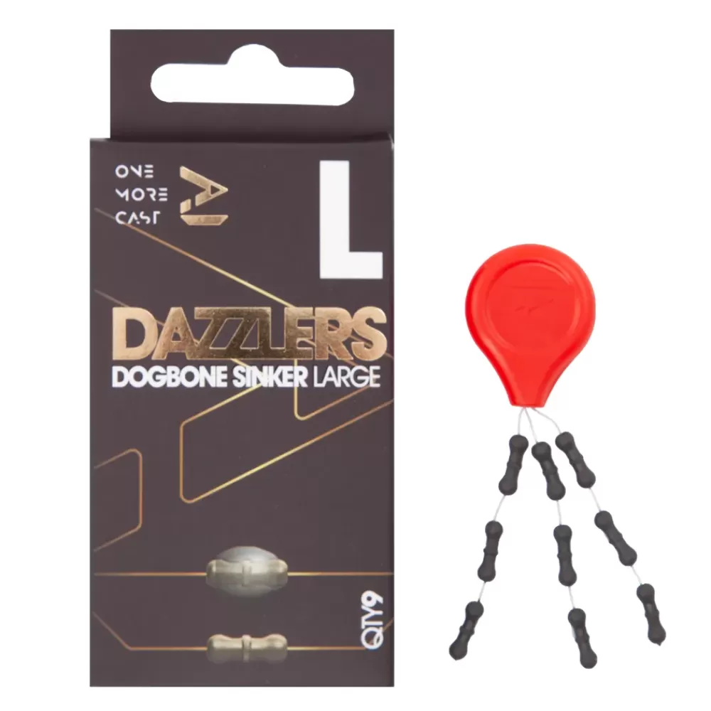 One More Cast OMC Dazzlers Dog Bone Fishing Sinkers- Terminal Tackle | New Arrivals