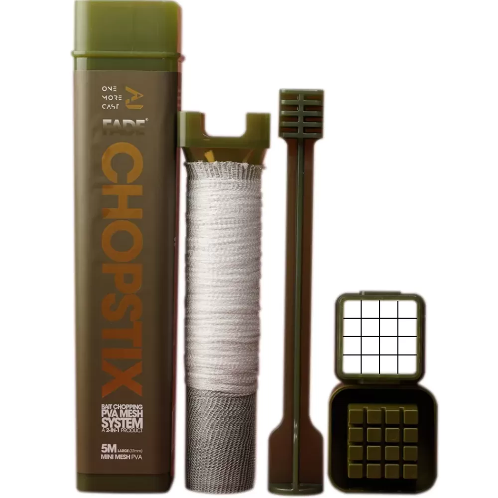 One More Cast OMC Fade Chopstix PVA Mesh System- Terminal Tackle