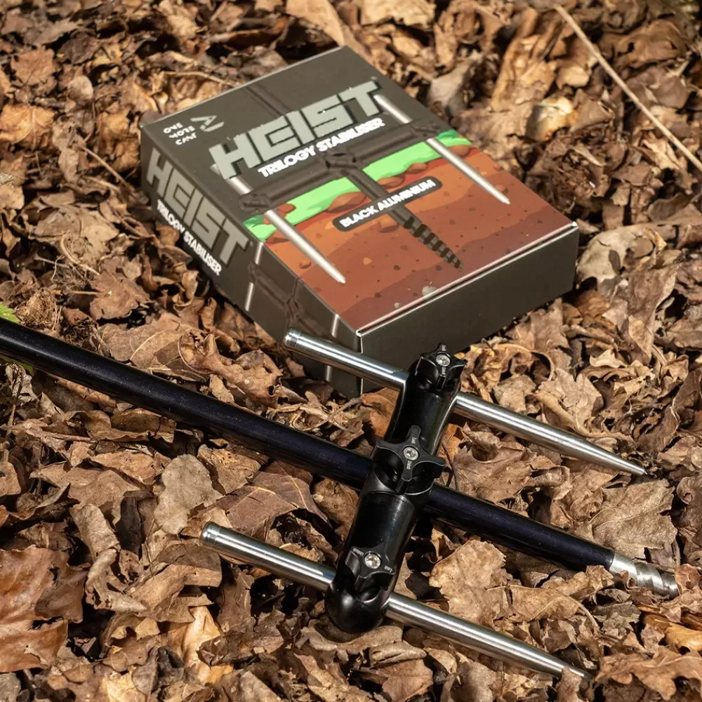One More Cast OMC Heist Stabiliser Black Aluminium- Rod Support