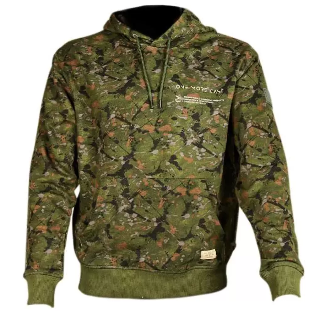 One More Cast OMC Signature Splash Camo Fishing Hoodie- New Arrivals | Clothing