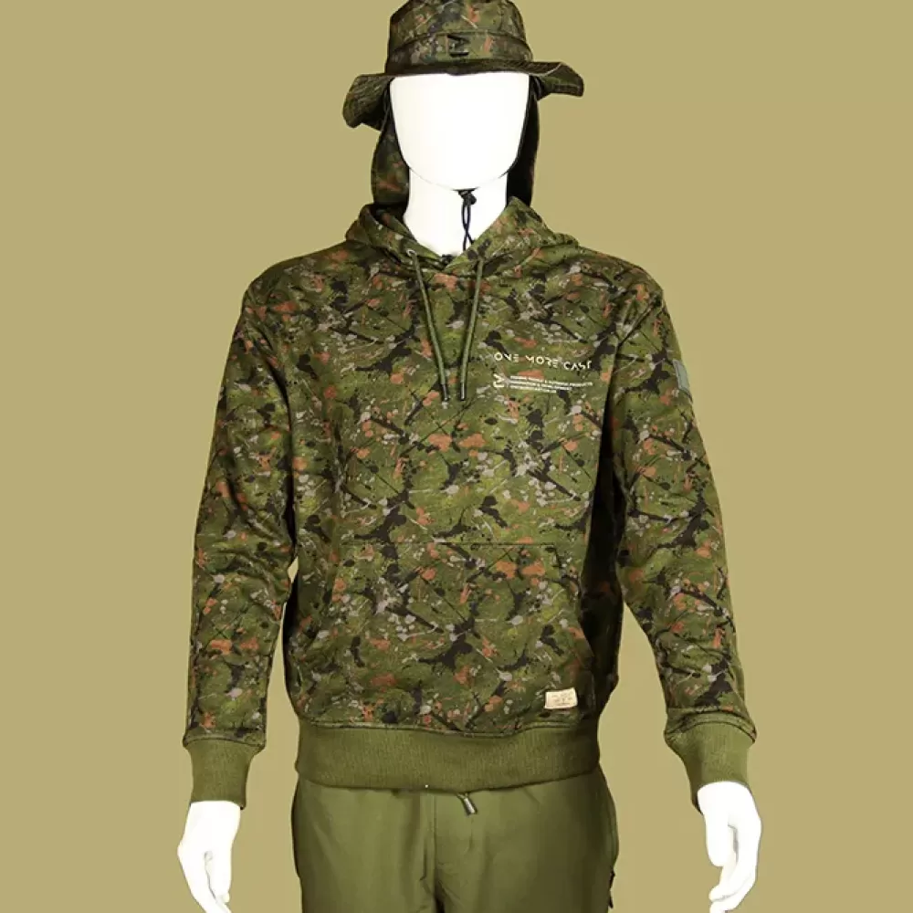 One More Cast OMC Signature Splash Camo Fishing Hoodie- New Arrivals | Clothing