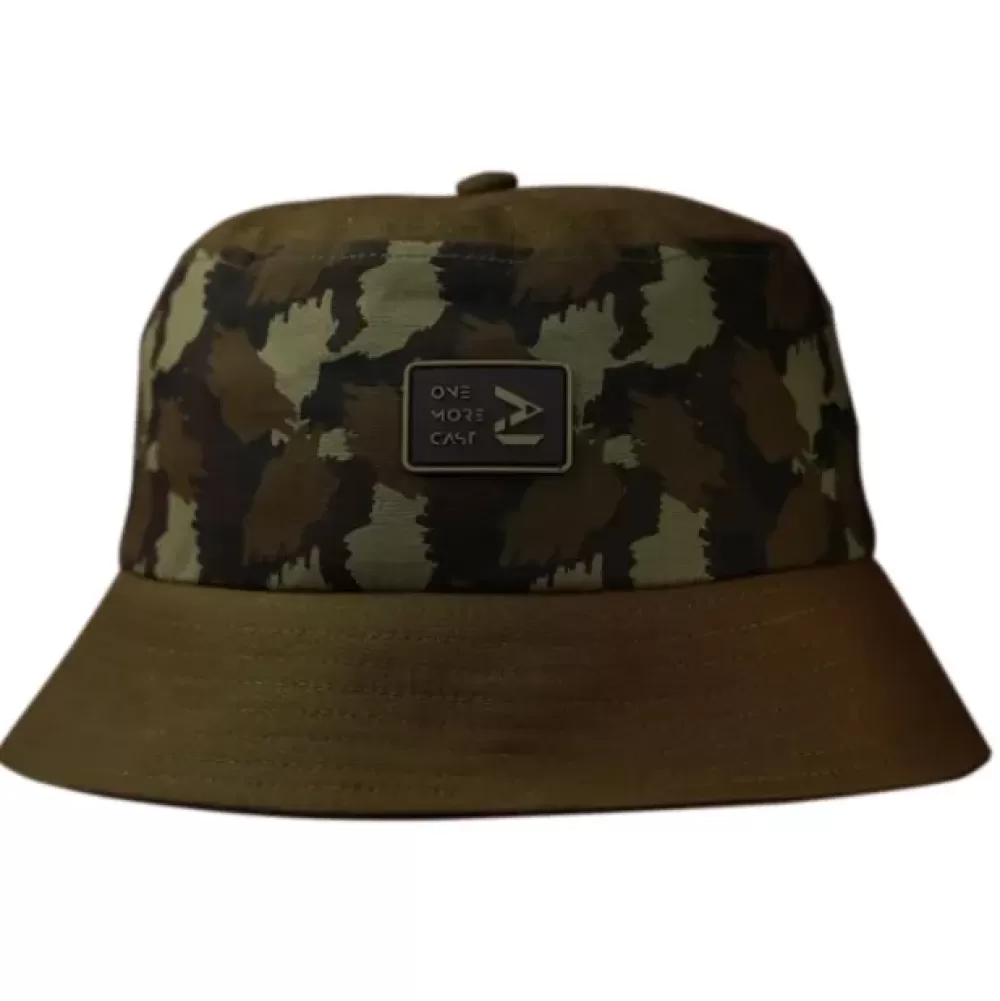 One More Cast OMC Splash Leaf Bucket Hat- Clothing