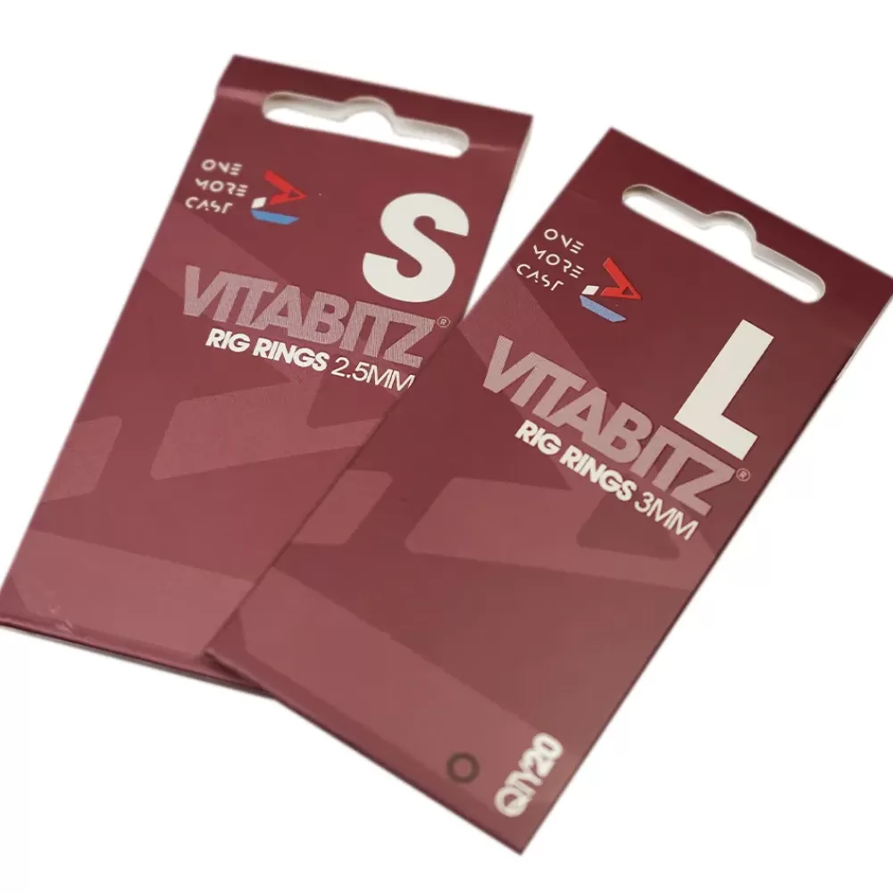 One More Cast OMC Vitabitz Fishing Rig Rings- Terminal Tackle