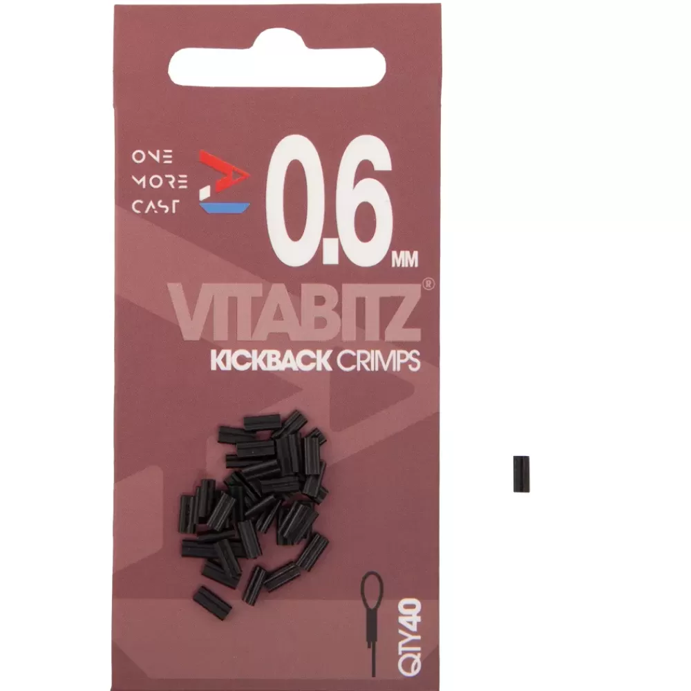 One More Cast OMC Vitabitz Kickback Fishing Crimps- Terminal Tackle