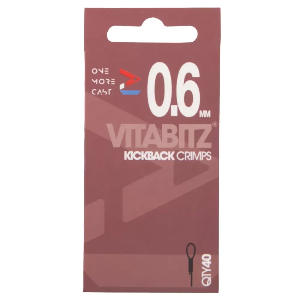 One More Cast OMC Vitabitz Kickback Fishing Crimps- Terminal Tackle