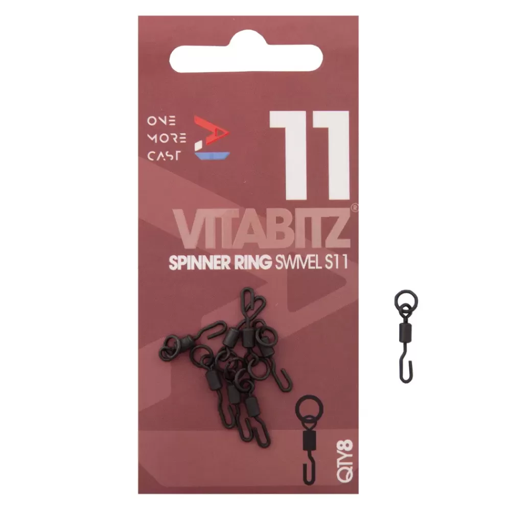 One More Cast OMC Vitabitz Spinner Ring Fishing Swivel- Terminal Tackle | New Arrivals