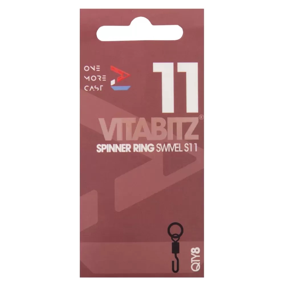 One More Cast OMC Vitabitz Spinner Ring Fishing Swivel- Terminal Tackle | New Arrivals