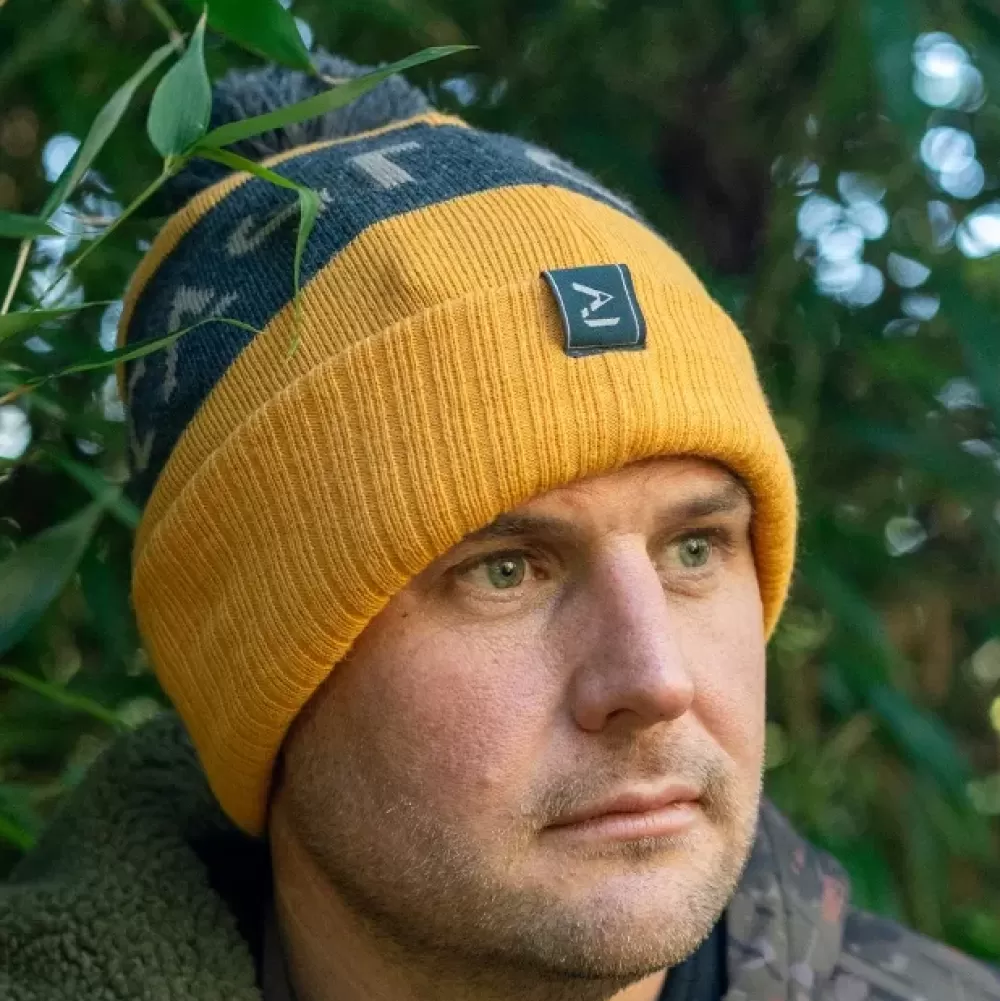 One More Cast OMC Yellow Snapper Beanie- Clothing