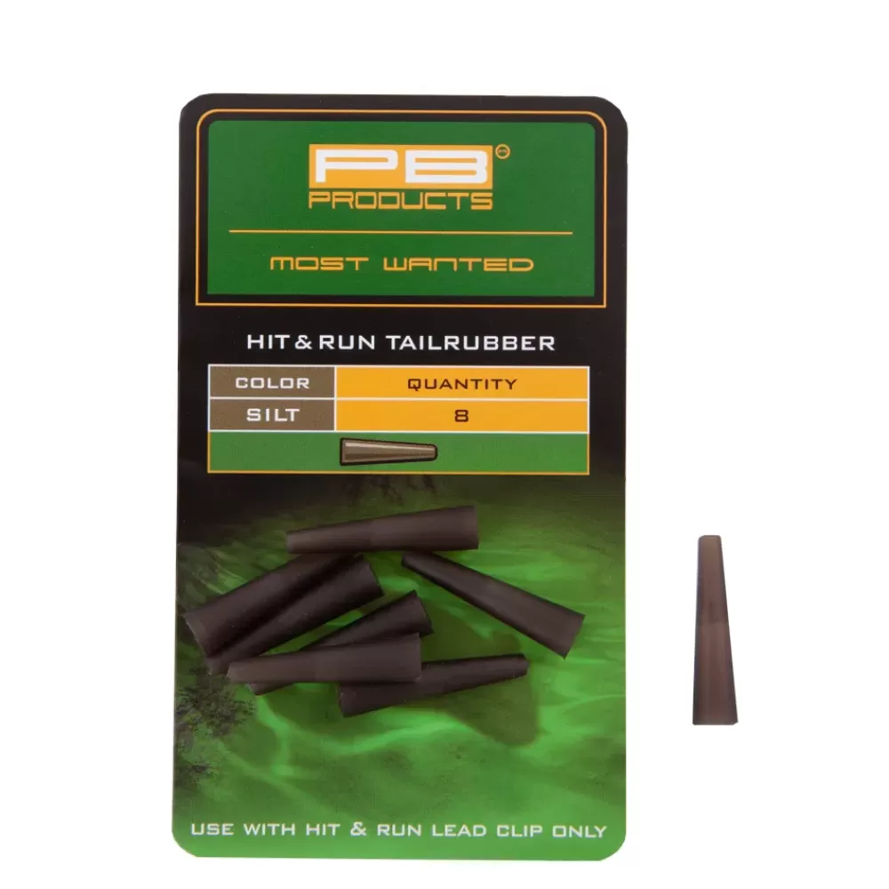 PB Products Hit & Run Fishing Leadclip Tail Rubbers- Terminal Tackle