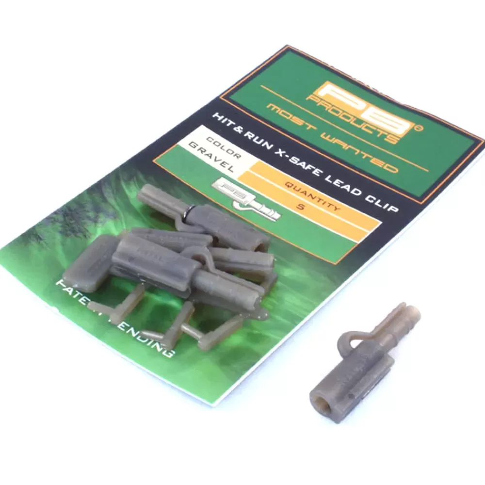 PB Products Hit & Run X-Safe Fishing Lead Clips- Terminal Tackle