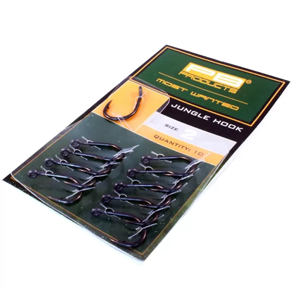 PB Products Jungle Fishing Hooks DBF- Terminal Tackle