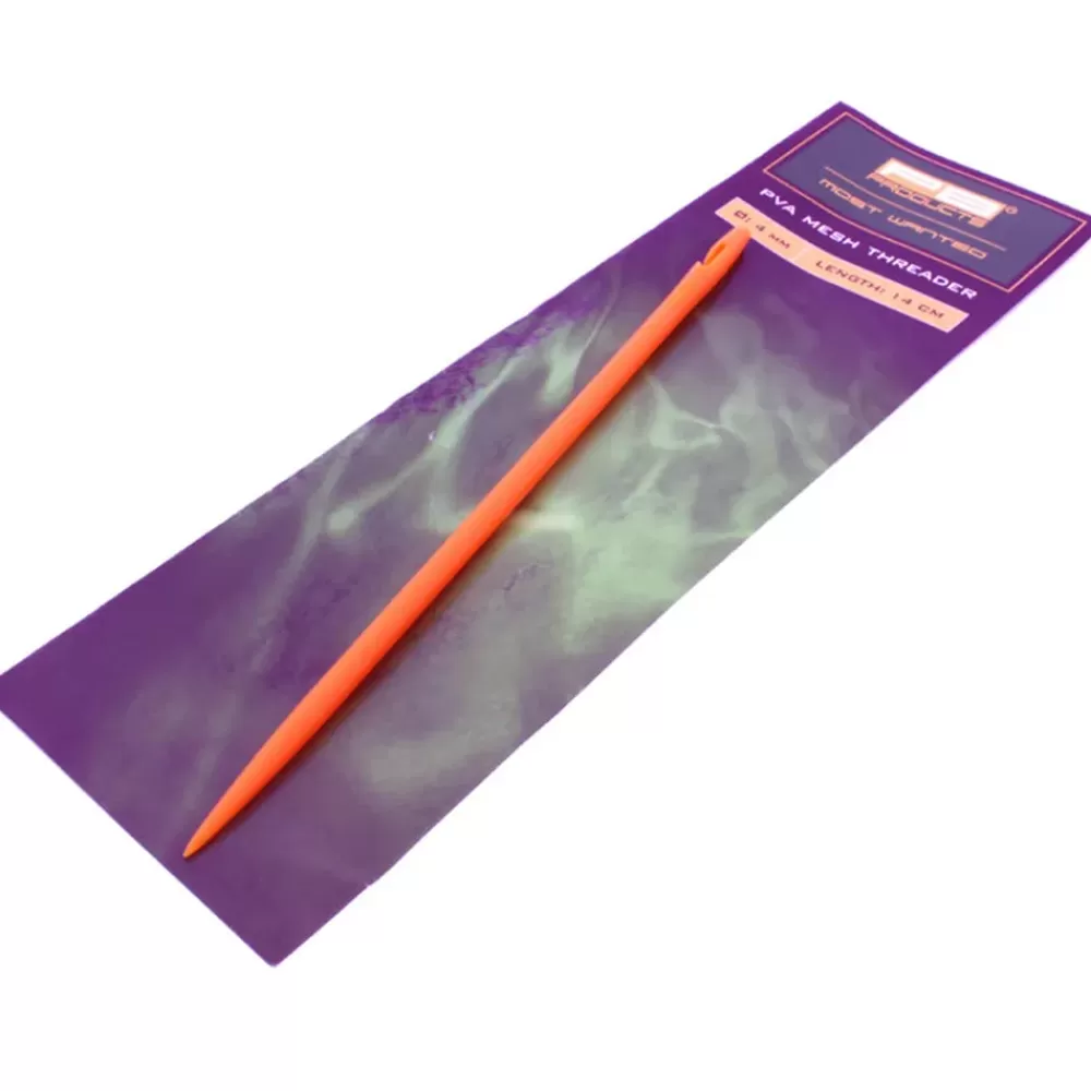 PB Products PVA Mesh Threader 14cm- Terminal Tackle