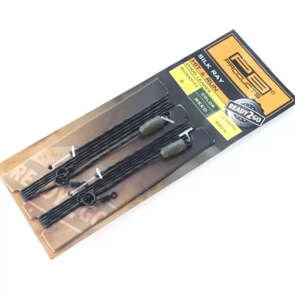 PB Products Silkray Hit & Run Chod Leader- Terminal Tackle