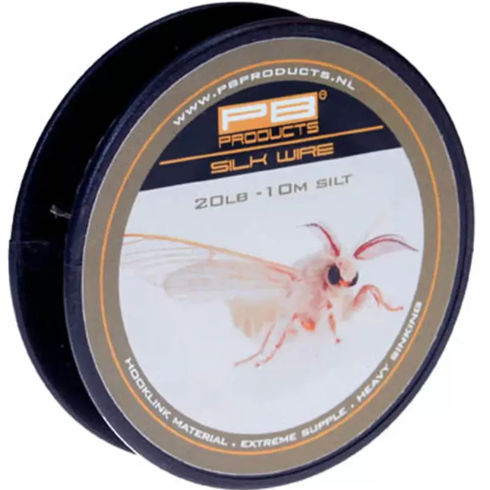 PB Products Silkwire Uncoated Fishing Hooklink 10m- Line