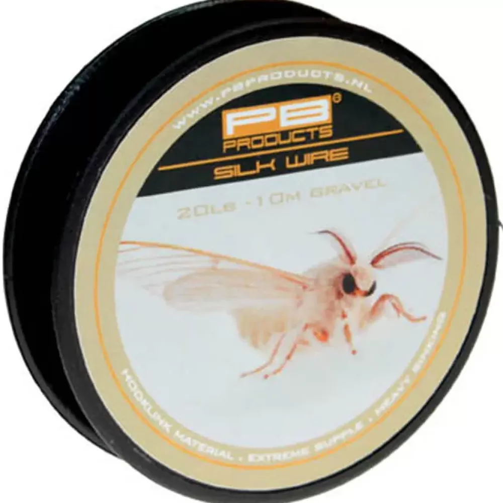 PB Products Silkwire Uncoated Fishing Hooklink 10m- Line
