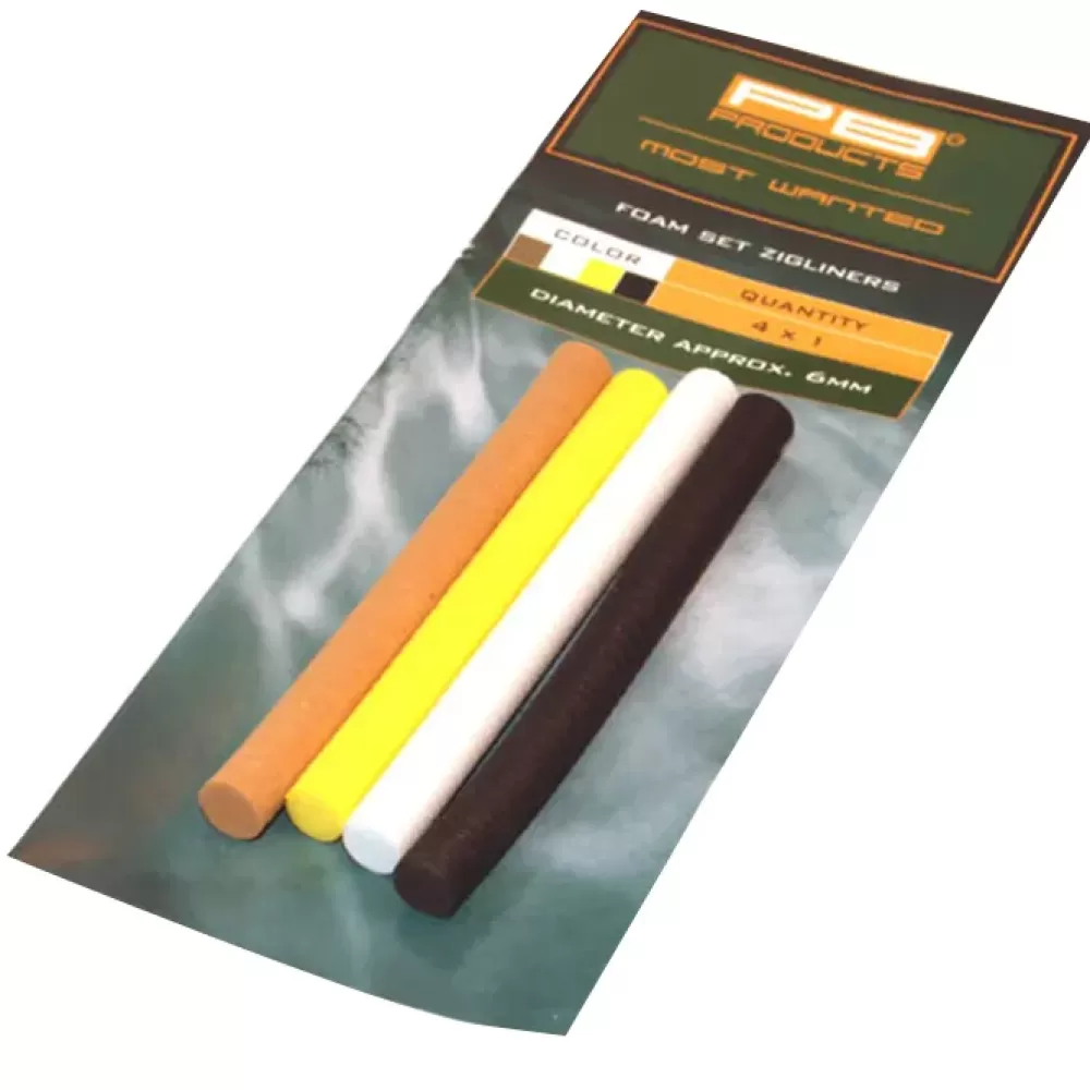 PB Products Zig-ligners Fishing Foam Set- Terminal Tackle