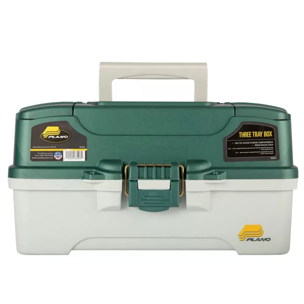 Plano Tackle Box 3-Tray- Tackle Boxes