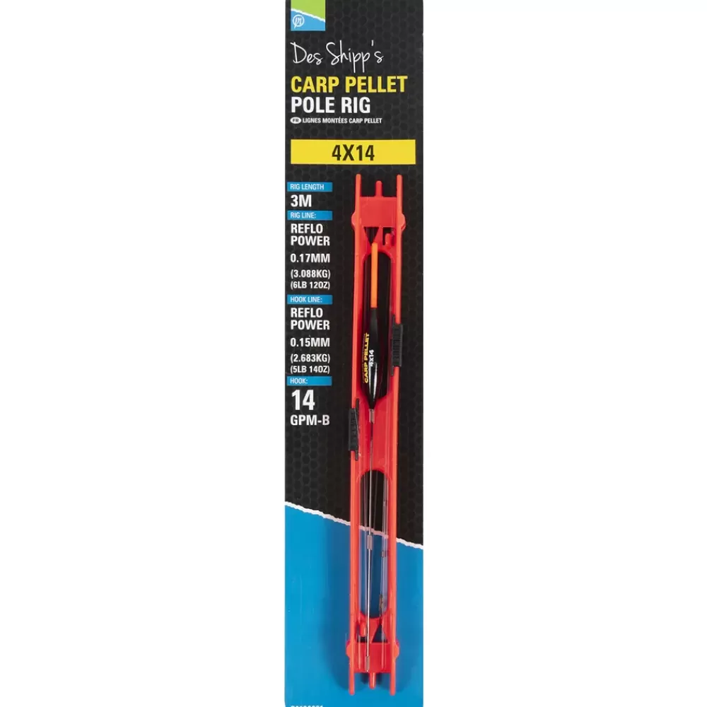 Preston Des Shipps Carp Pellet Pole Rig