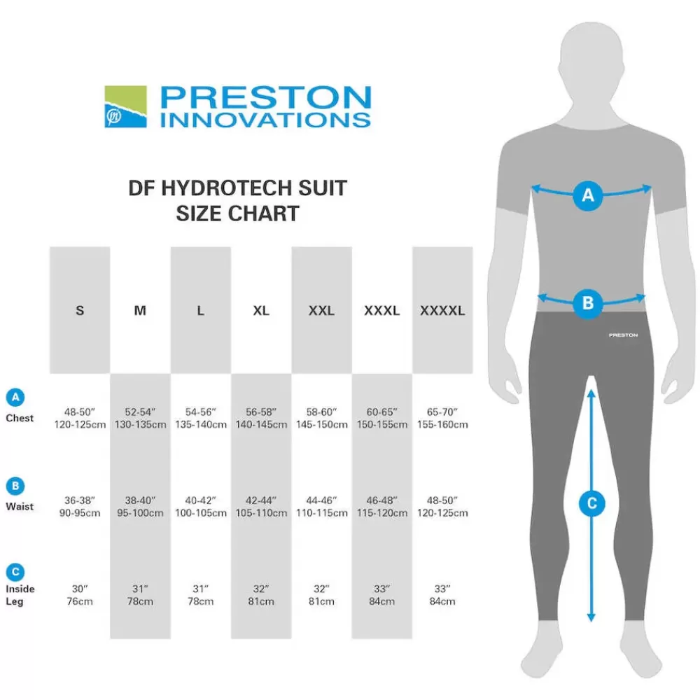 Preston DF Hydrotech Fishing Suit