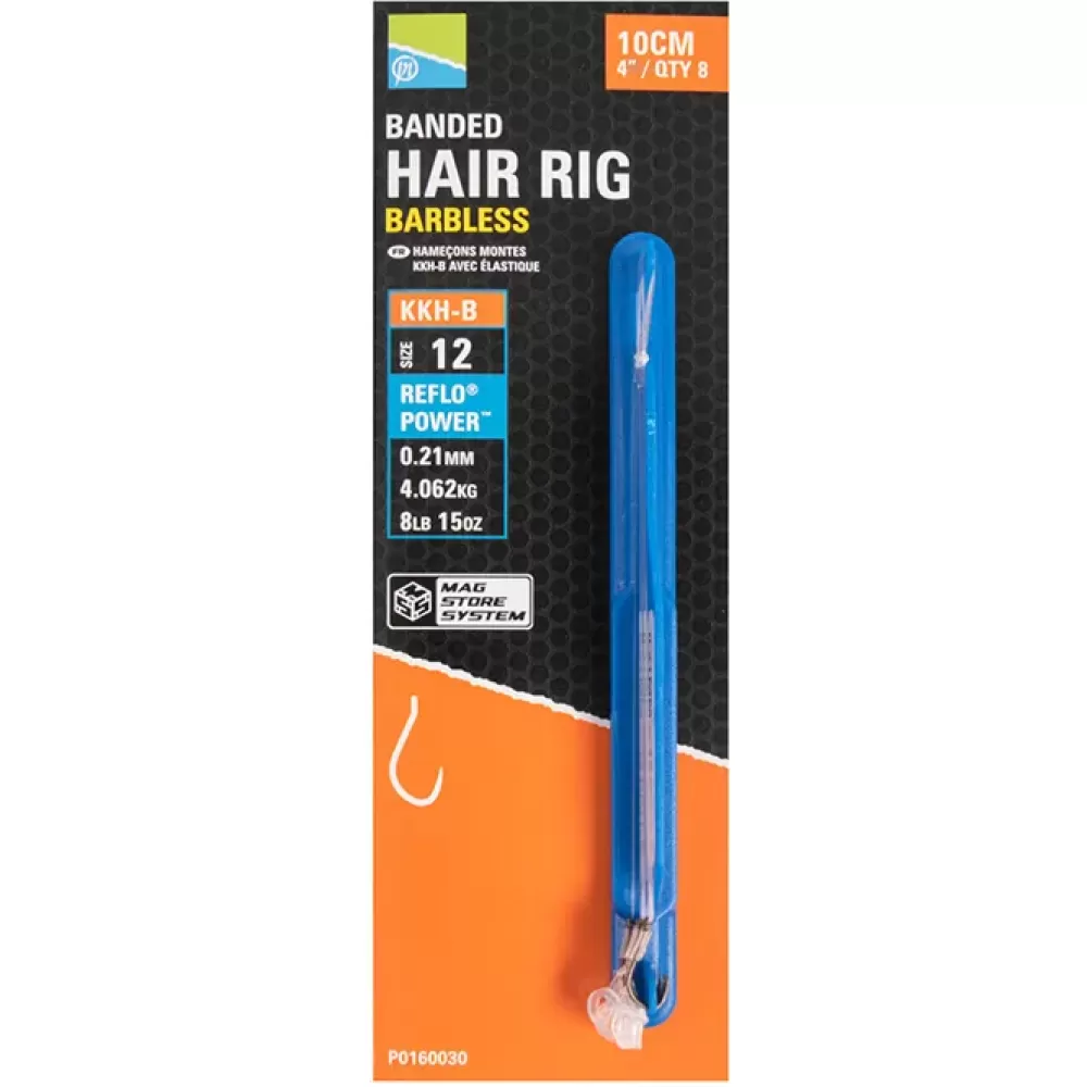 Preston KKH-B Banded Hair Rigs 10cm