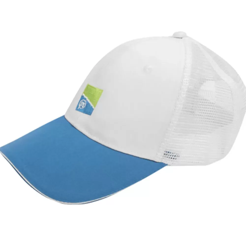 Preston White Mesh Fishing Cap