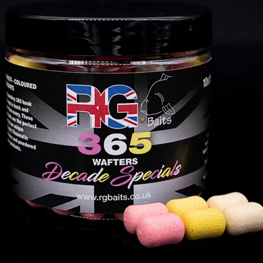 RG Baits 365 'Decade Specials' Multi Colour Wafters- Bait & Additives