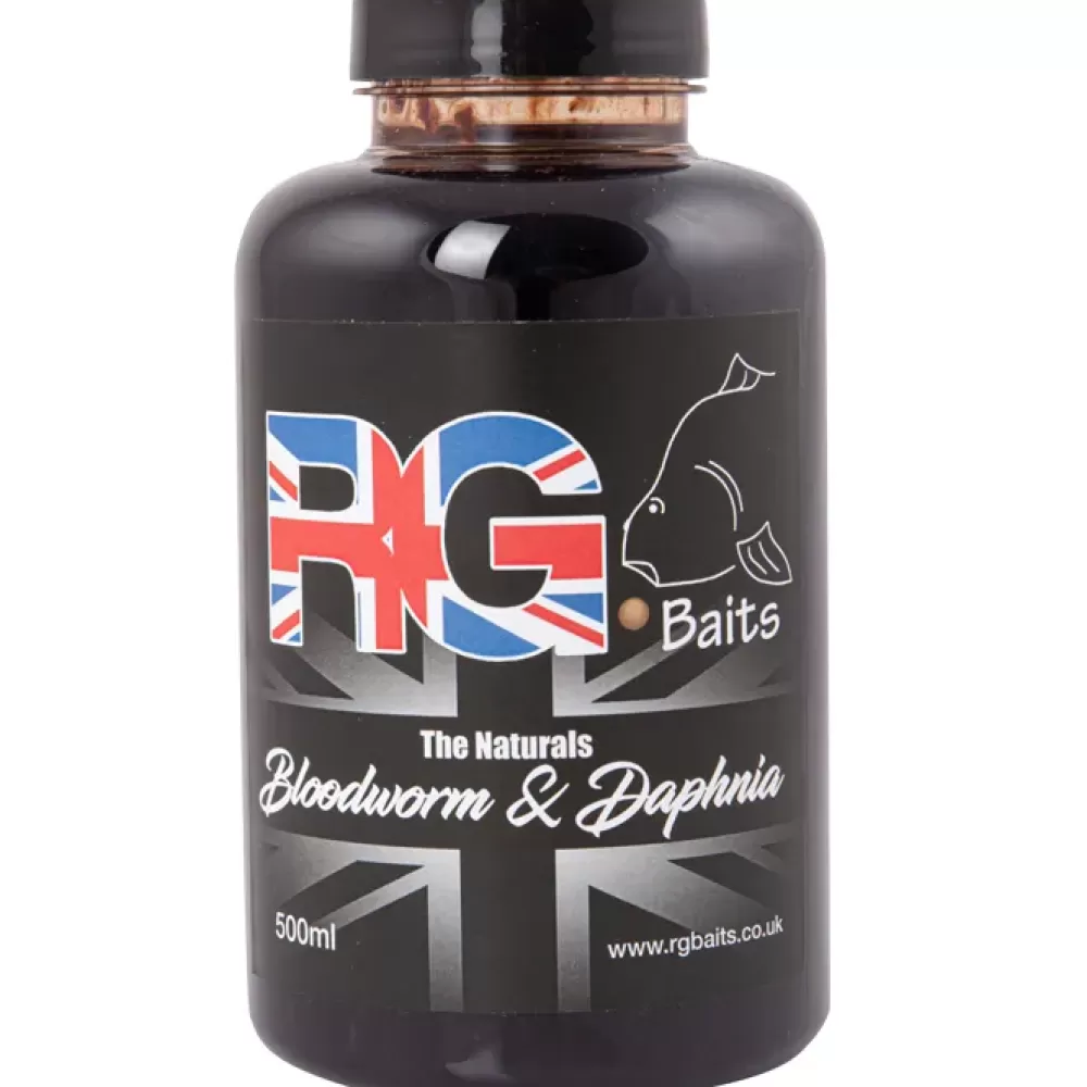 RG Baits Bloodworm & Daphnia Liquid Extract 500ml- Bait & Additives