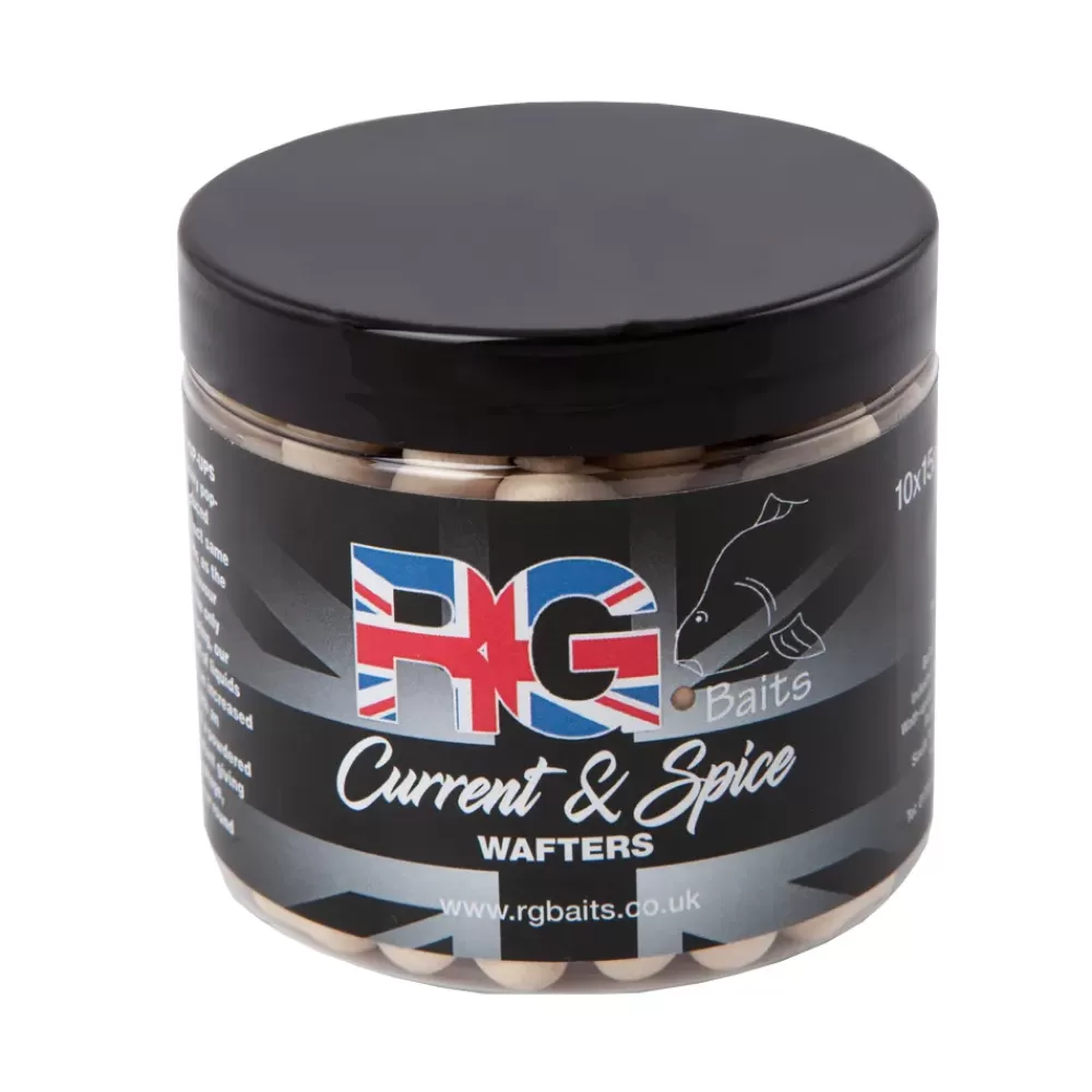 RG Baits Current & Spice Fishing Wafters- Bait & Additives