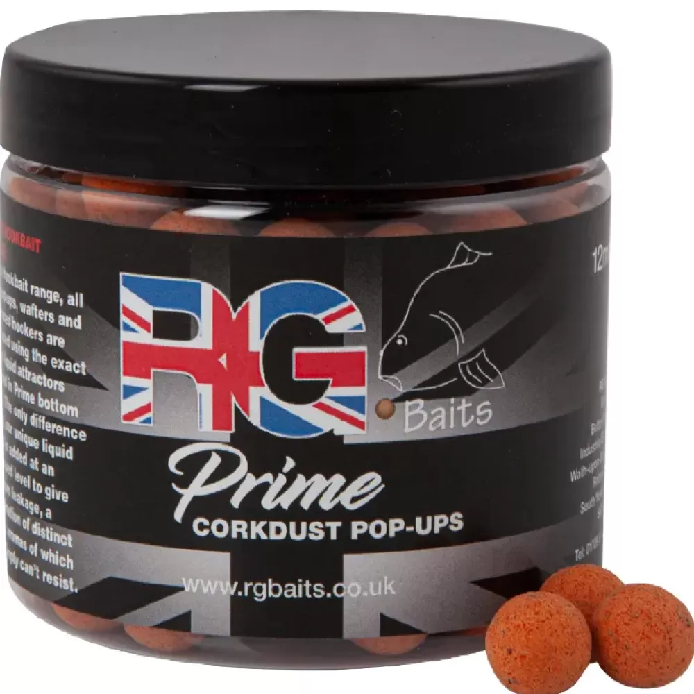 RG Baits Prime Corkdust Pop Ups- Bait & Additives