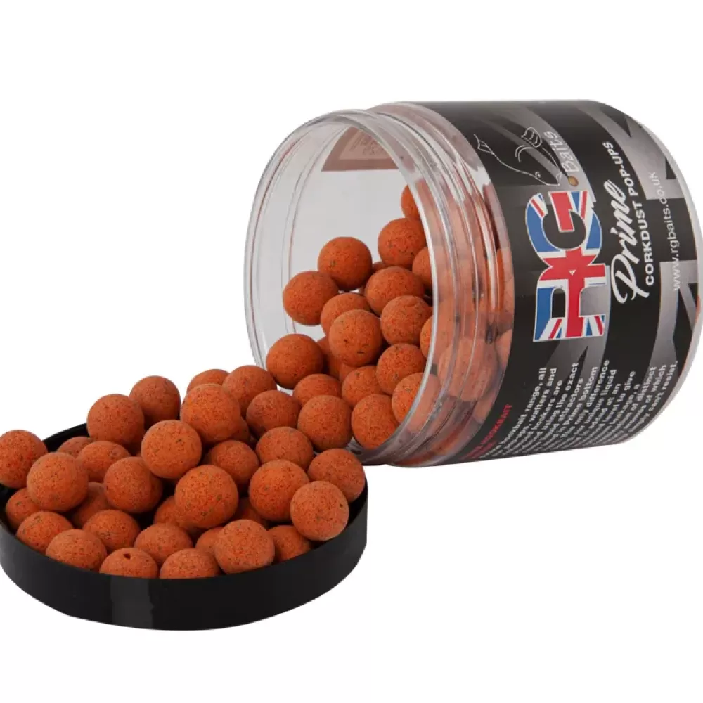 RG Baits Prime Corkdust Pop Ups- Bait & Additives