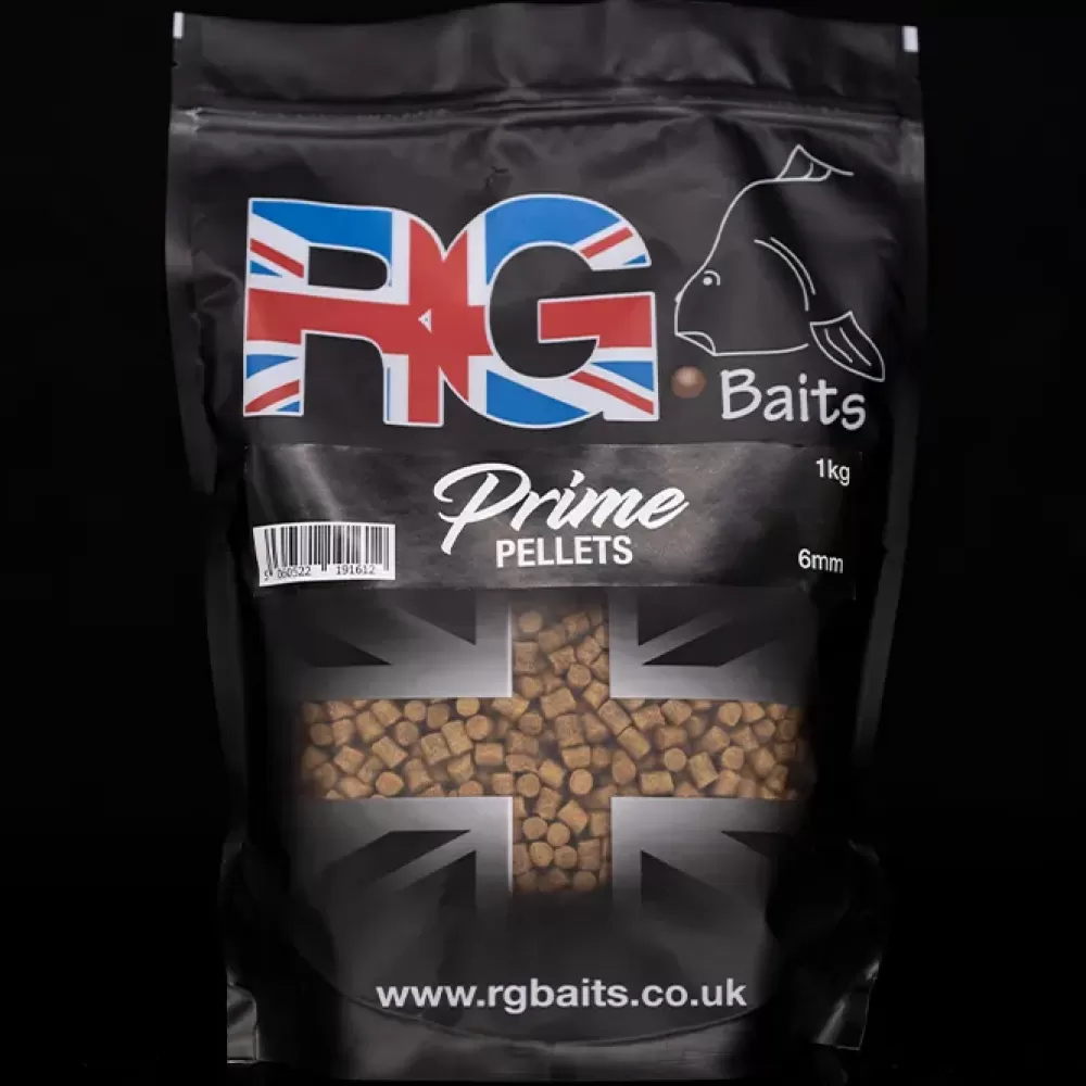 RG Baits Prime Pellets- Bait & Additives