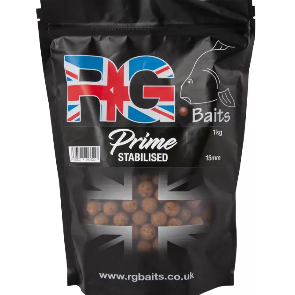 RG Baits Prime Stabilised Boilies- Bait & Additives