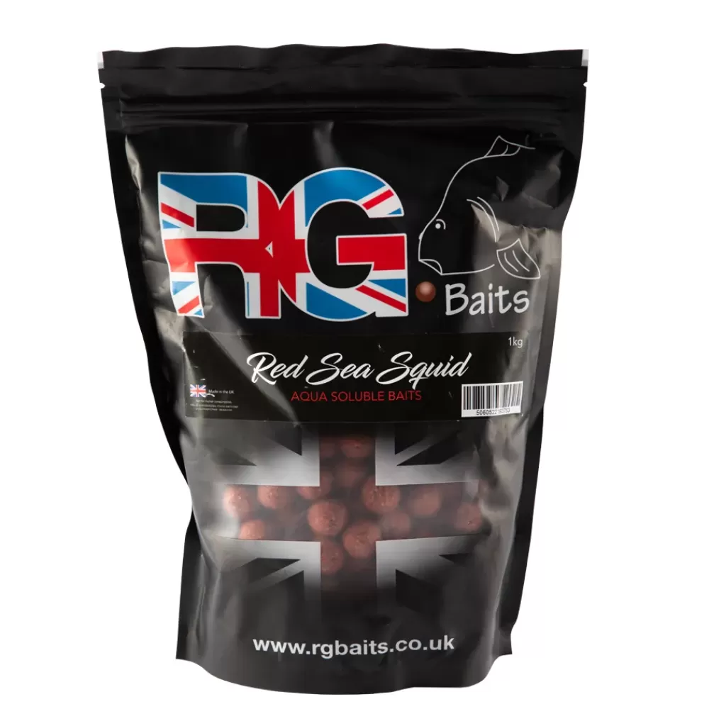 RG Baits Red Sea Squid Aqua Soluble Boilies- Bait & Additives