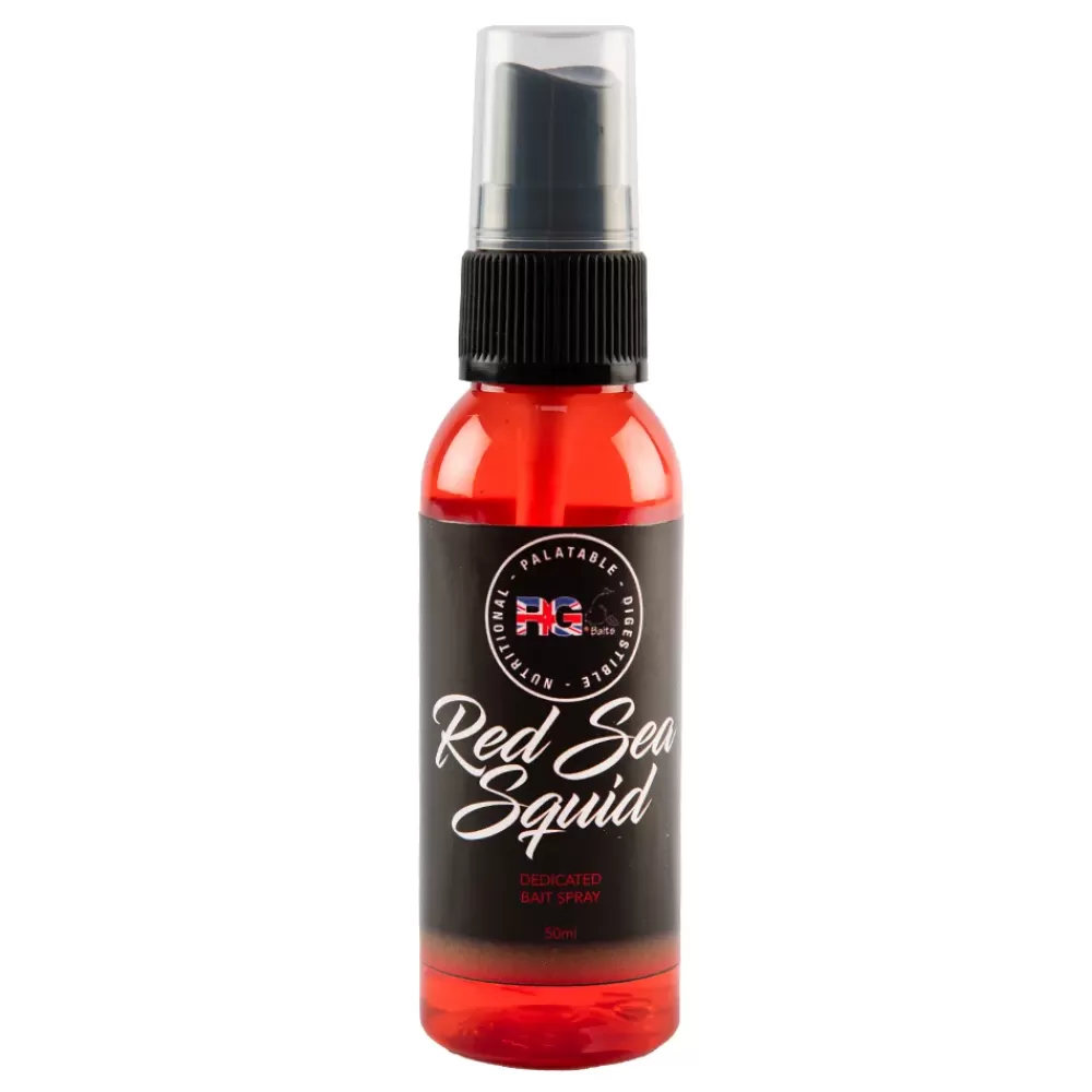 RG Baits Red Sea Squid Bait Spray 50ml- Bait & Additives