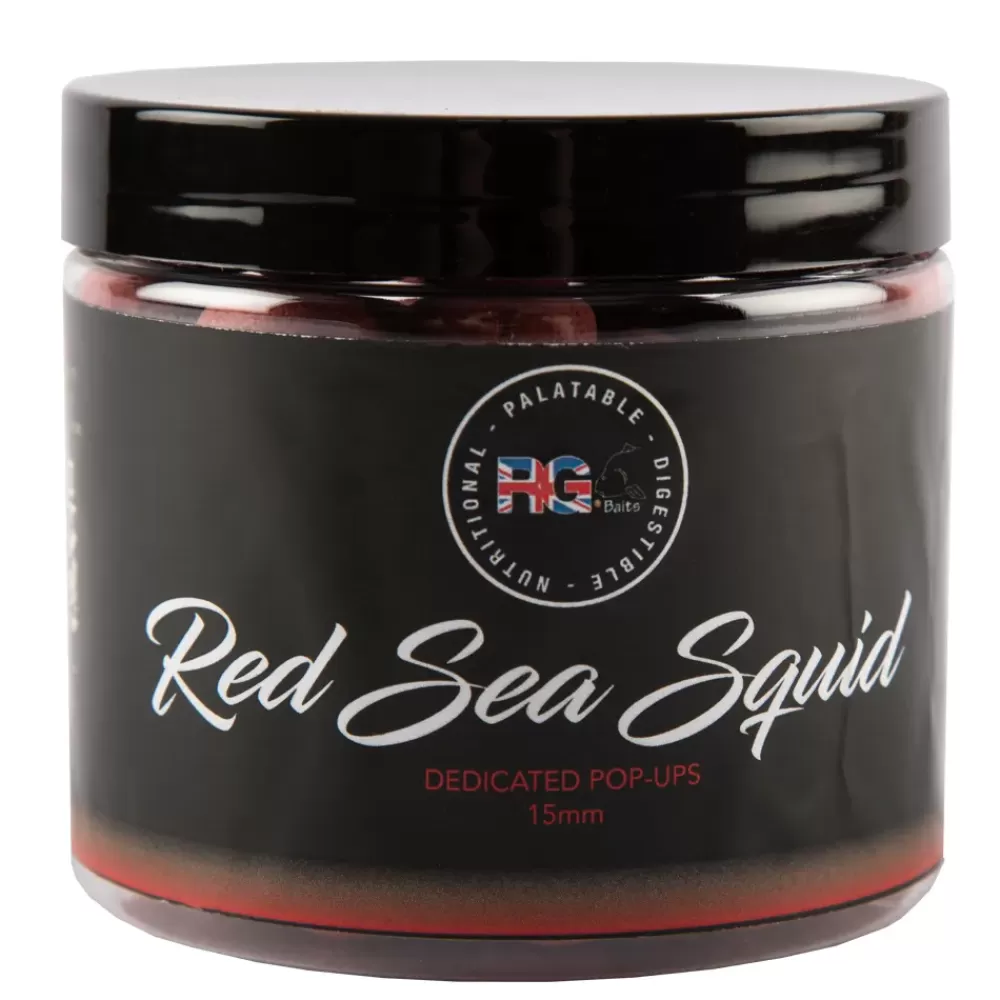 RG Baits Red Sea Squid Dedicated Pop Ups- Bait & Additives