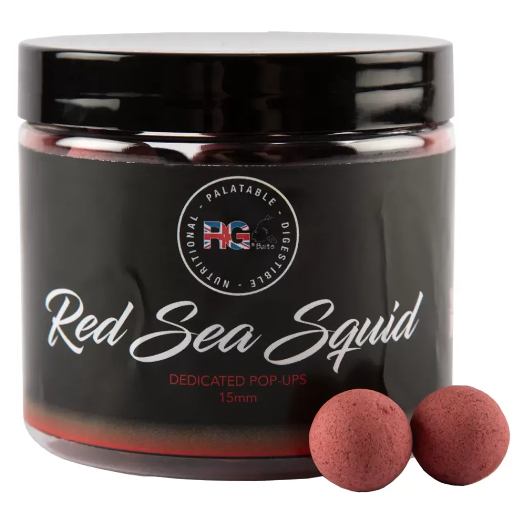RG Baits Red Sea Squid Dedicated Pop Ups- Bait & Additives