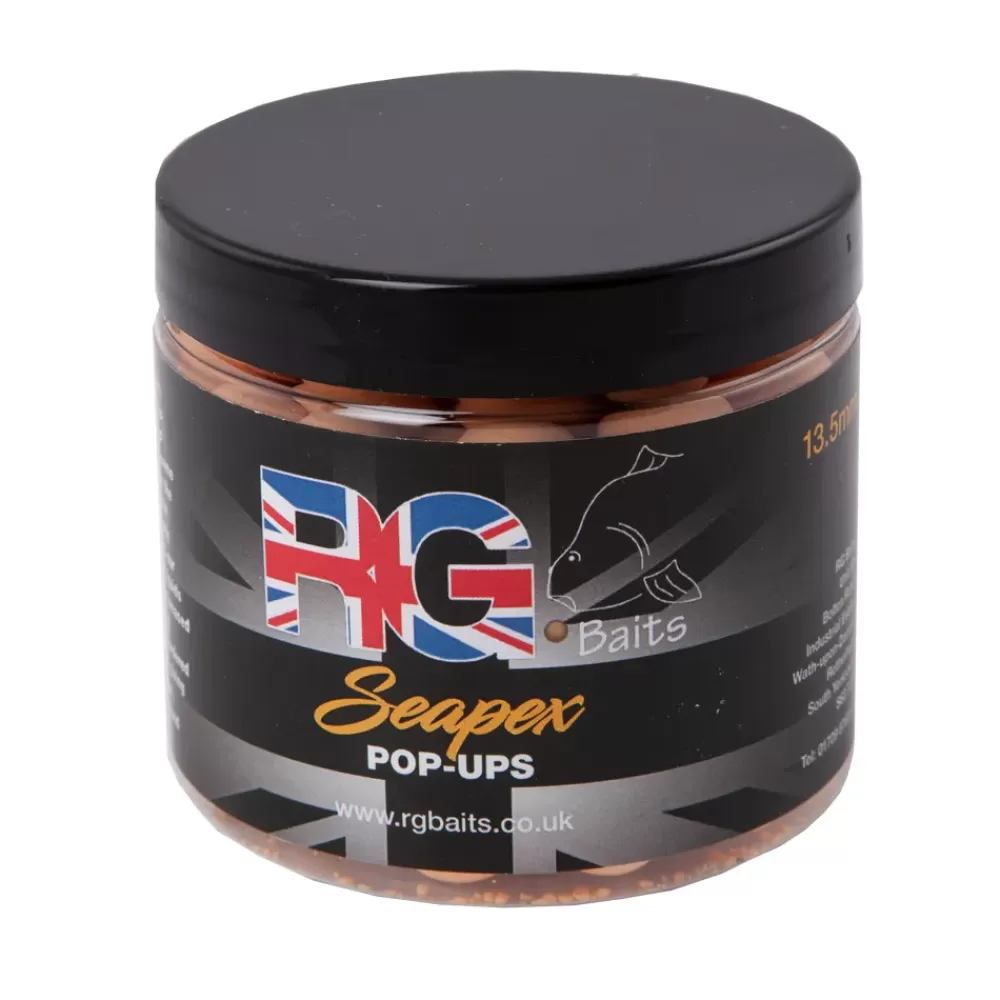 RG Baits Seapex Fishing Pop Ups- Bait & Additives