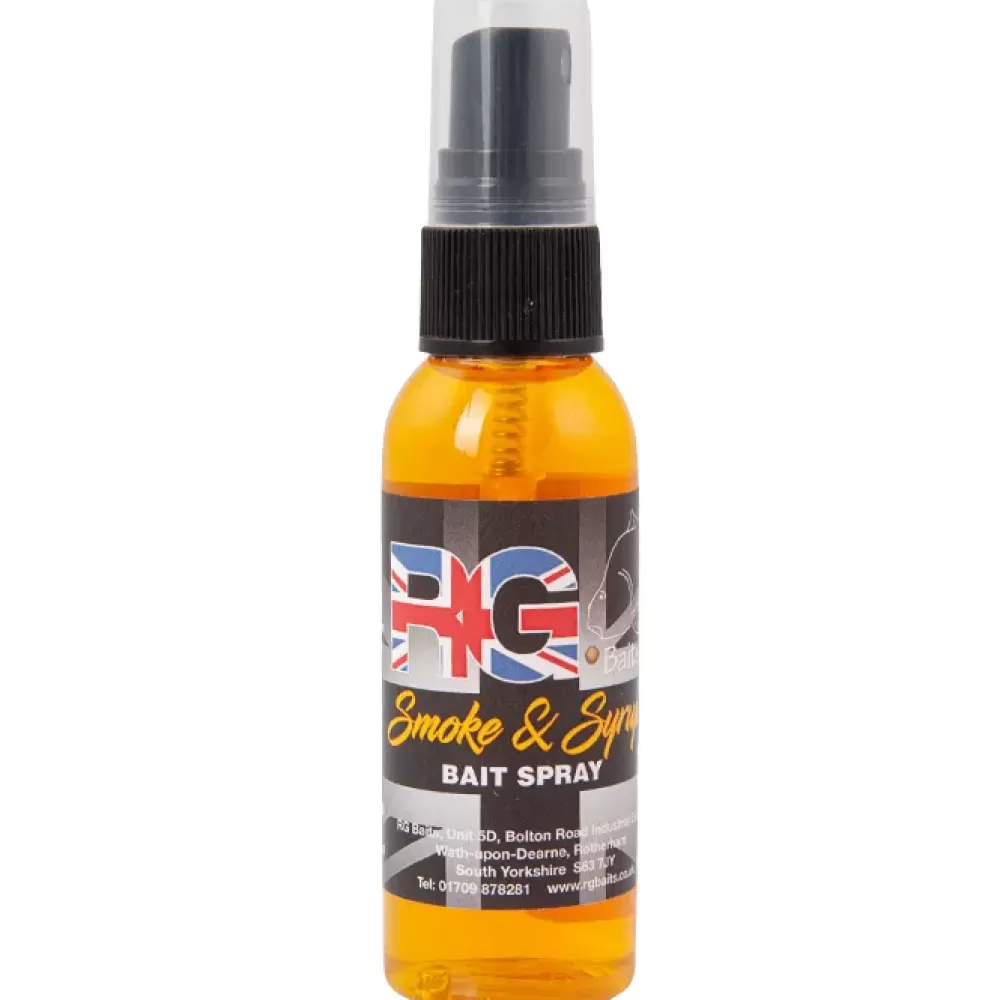 RG Baits Smoke & Syrup Bait Spray- Bait & Additives