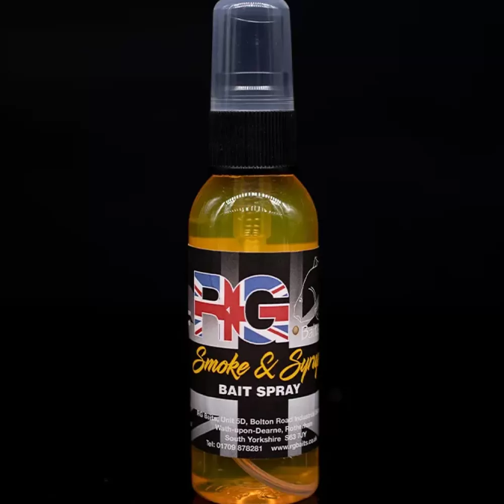 RG Baits Smoke & Syrup Bait Spray- Bait & Additives