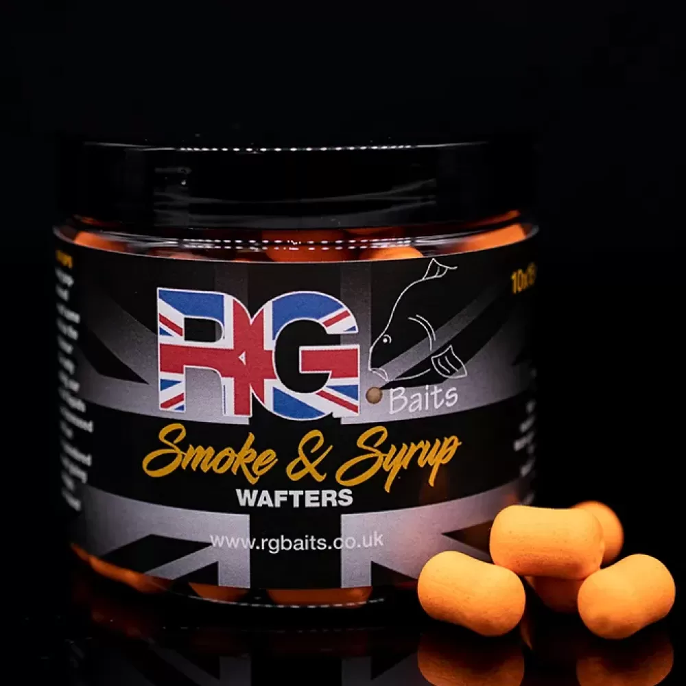 RG Baits Smoke & Syrup Fishing Wafters- Bait & Additives
