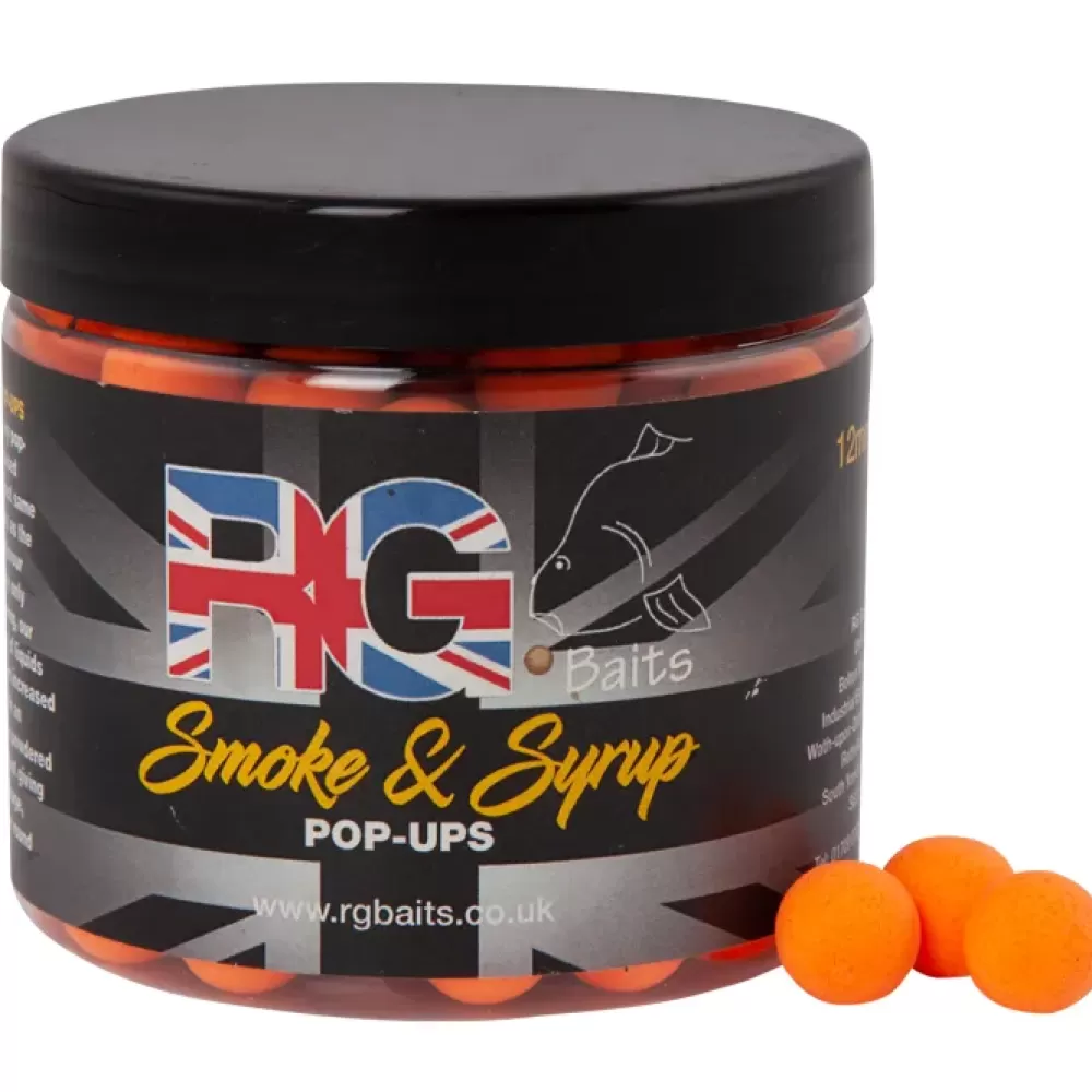 RG Baits Smoke & Syrup Pop Ups- Bait & Additives